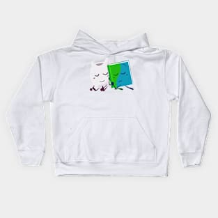 Pillow x Book (TPOT) Kids Hoodie